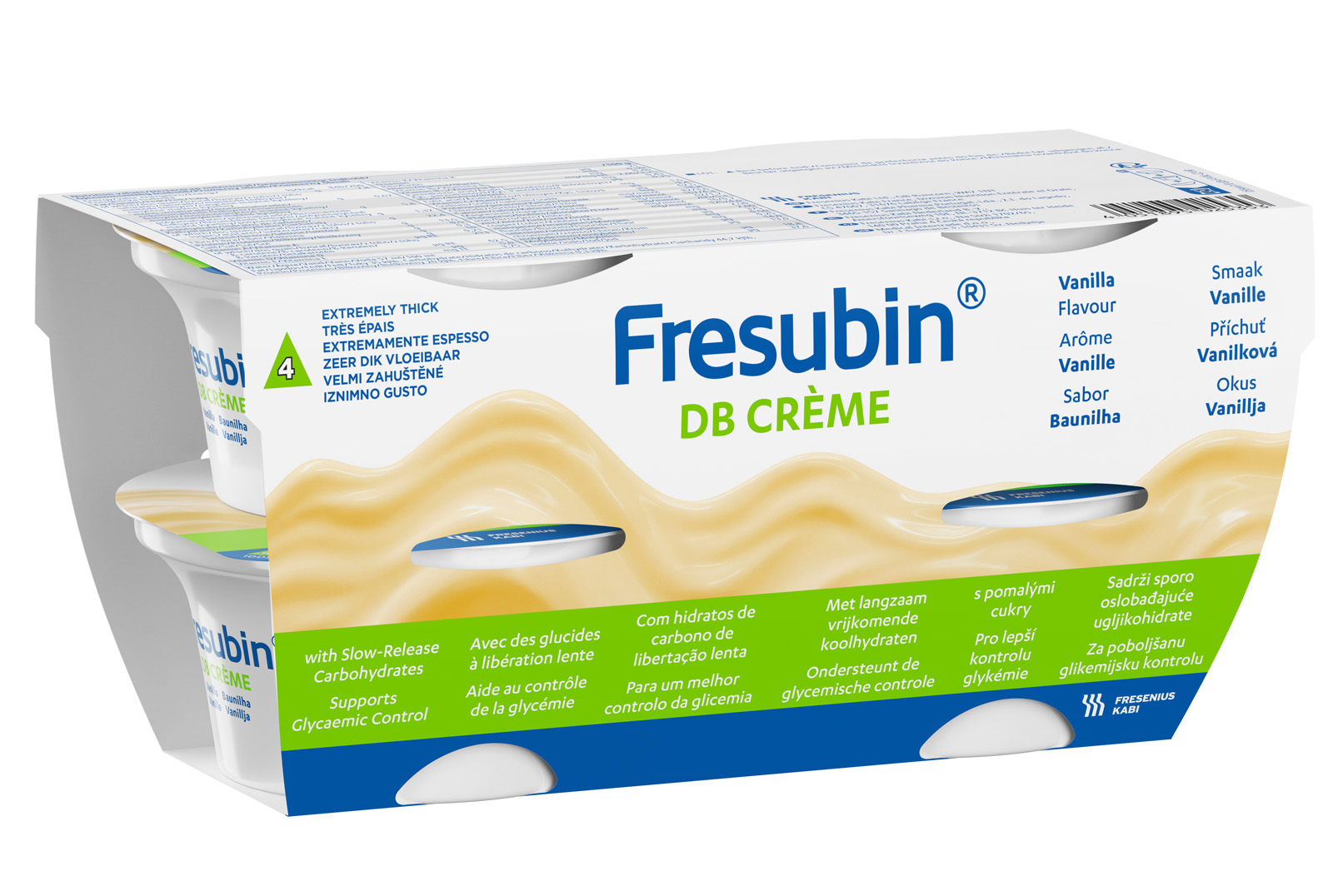 Fresubin DB CREME příchuť vanilková 4x200 g Fresubin