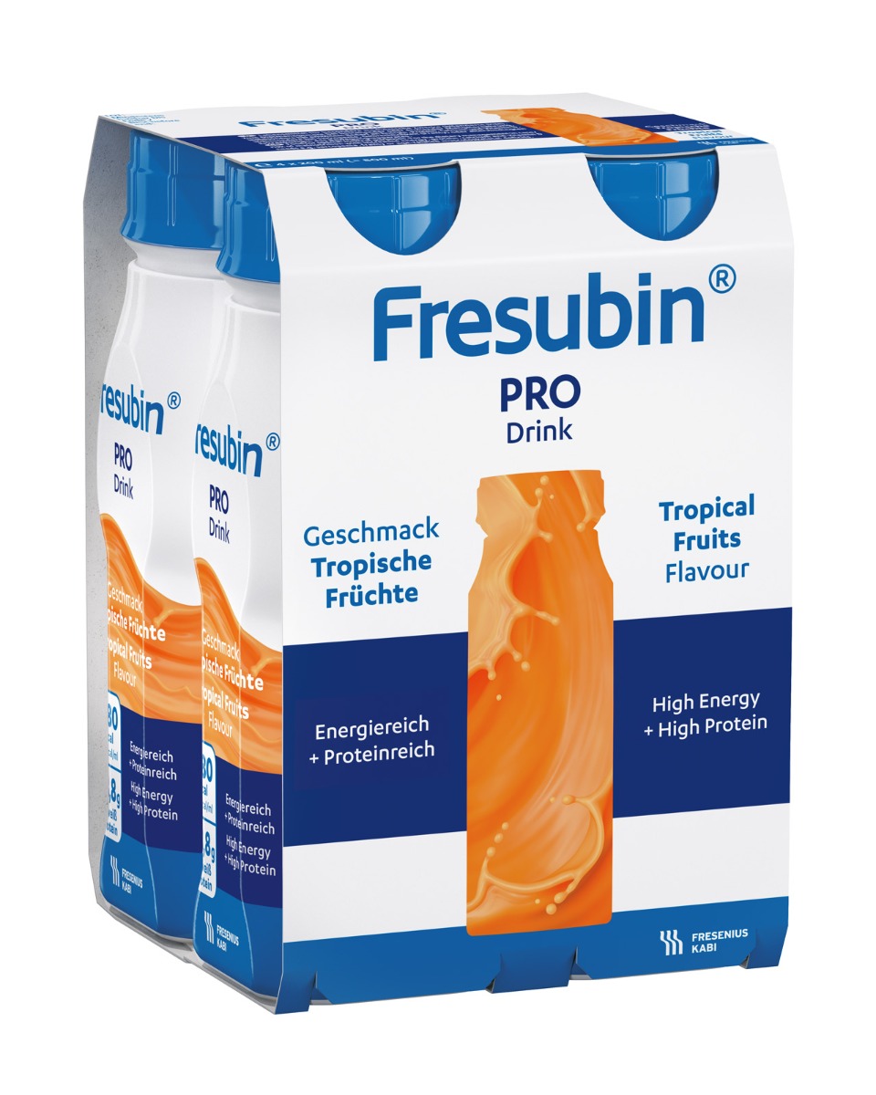Fresubin PRO DRINK příchuť tropické ovoce 4x200 ml Fresubin