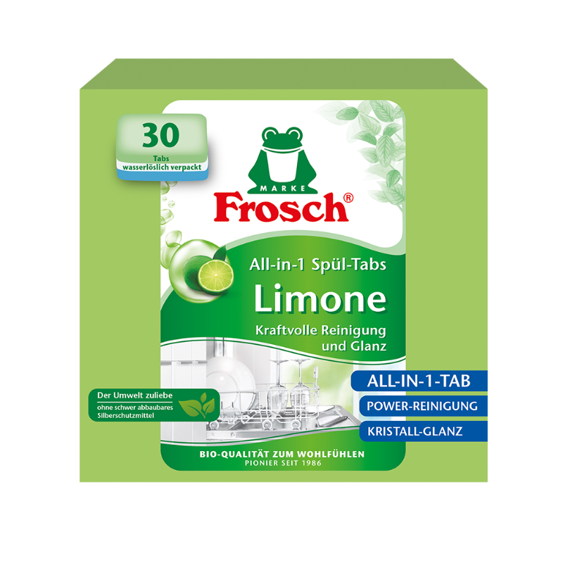 Frosch Tablety do myčky 3v1 Citron EKO 30 tablet Frosch