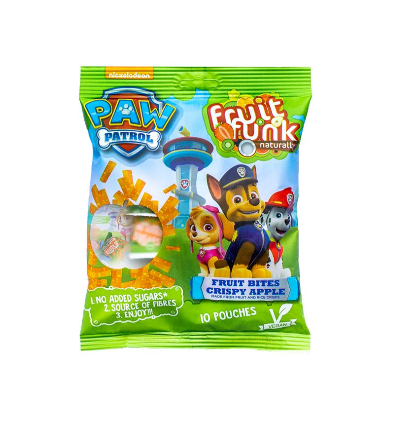 Fruitfunk Multibag Tlapková patrola jablečné kousky 100 g Fruitfunk