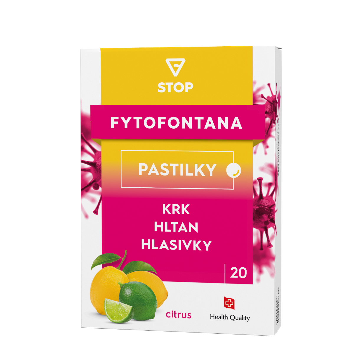 Fytofontana STOP pastilky citrus 20 ks Fytofontana