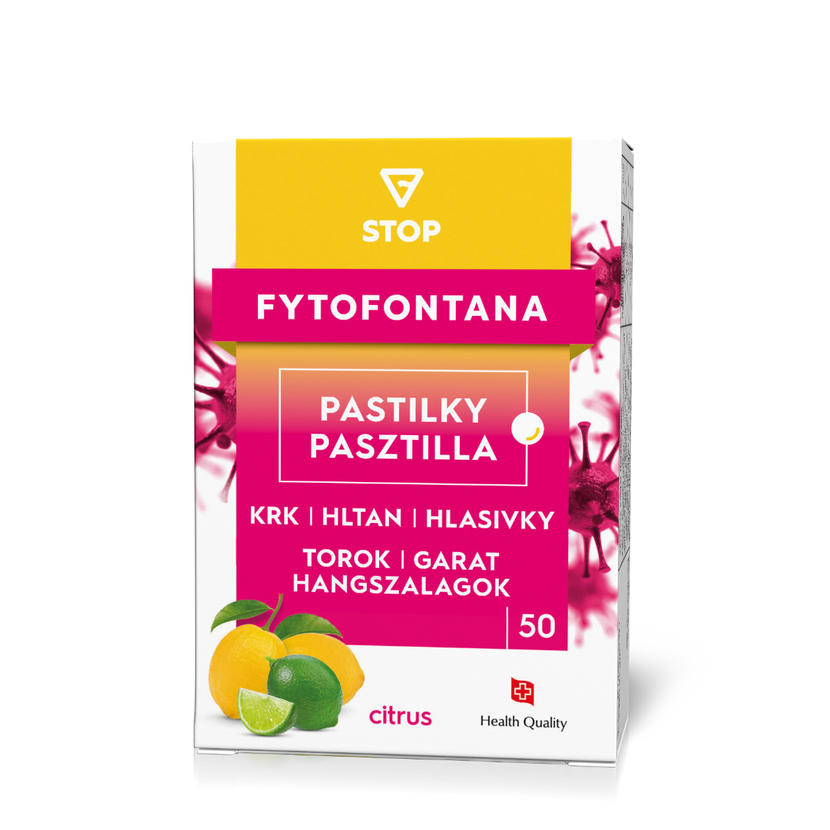 Fytofontana STOP pastilky citrus 50 ks Fytofontana