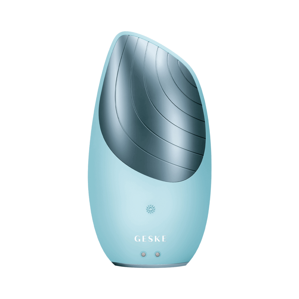 GESKE Sonic Thermo Facial Brush 6in1 sonický termo kartáček na obličej turquoise GESKE