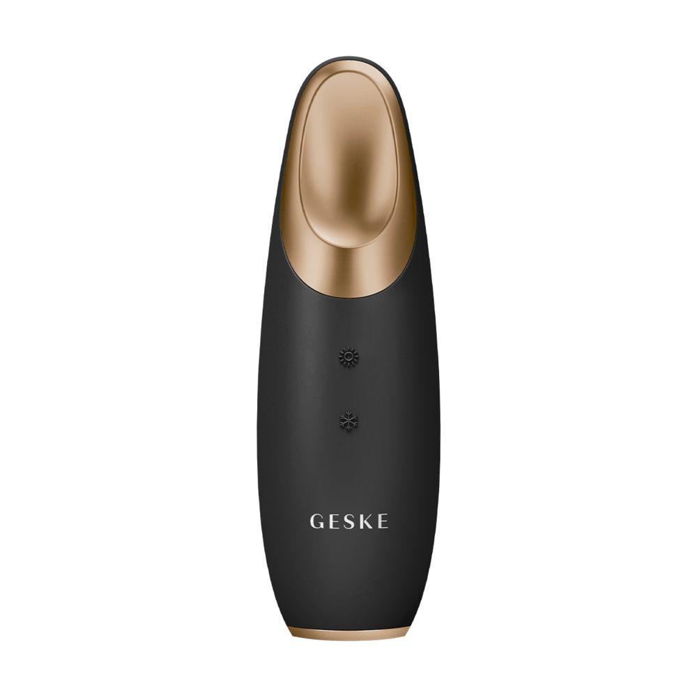 GESKE Warm&Cool Eye Energizer 6in1 sonický masážní přístroj na oční okolí gray GESKE