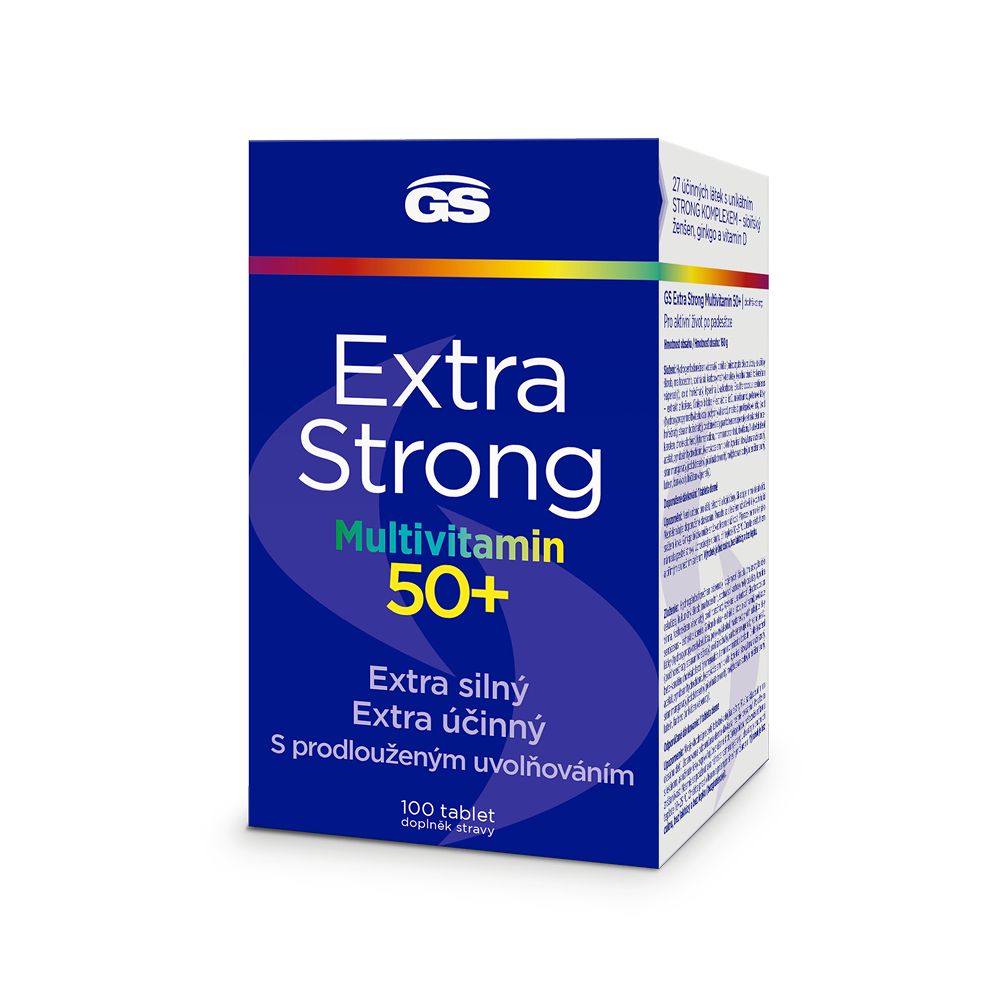 GS Extra Strong Multivitamin 50+ 100 tablet GS