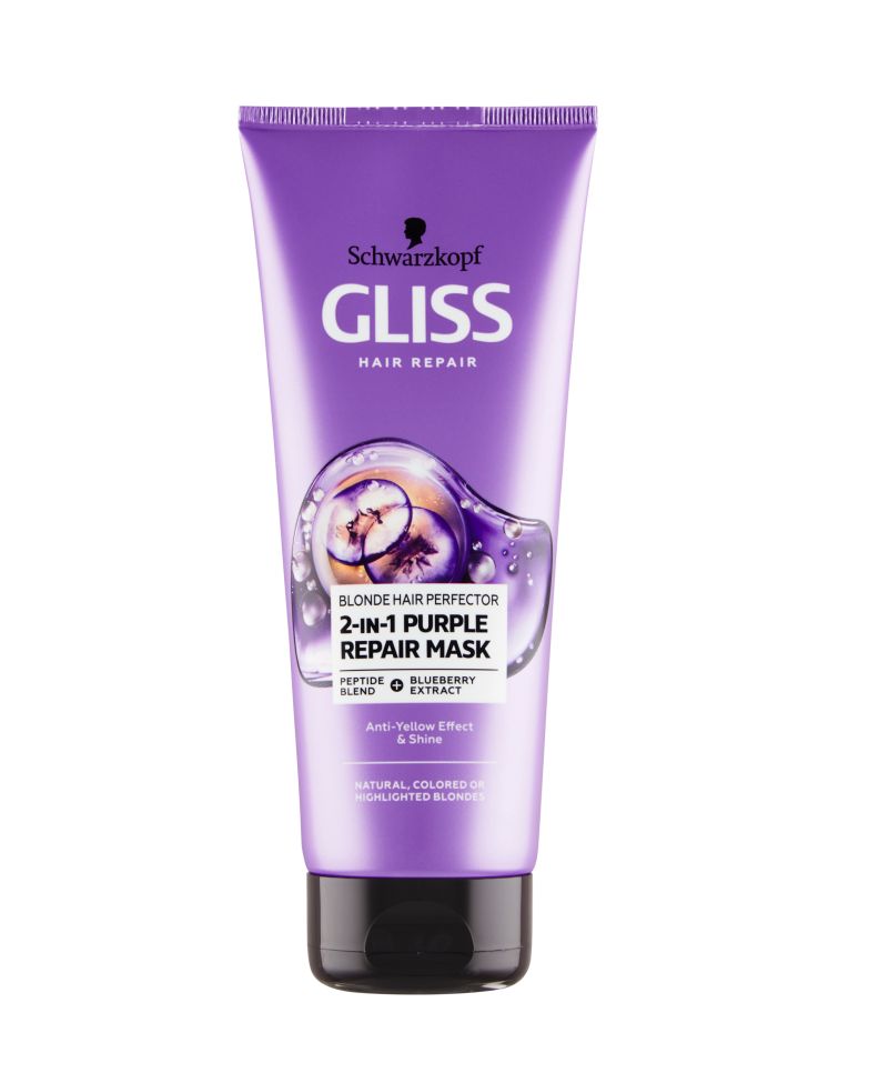 Gliss Blonde Perfector regenerační maska 200 ml Gliss