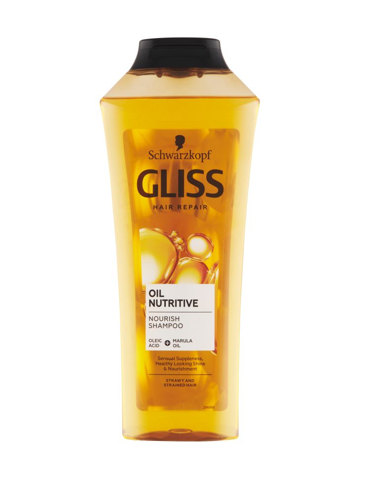 Gliss Oil Nutritive regenerační šampon 400 ml Gliss