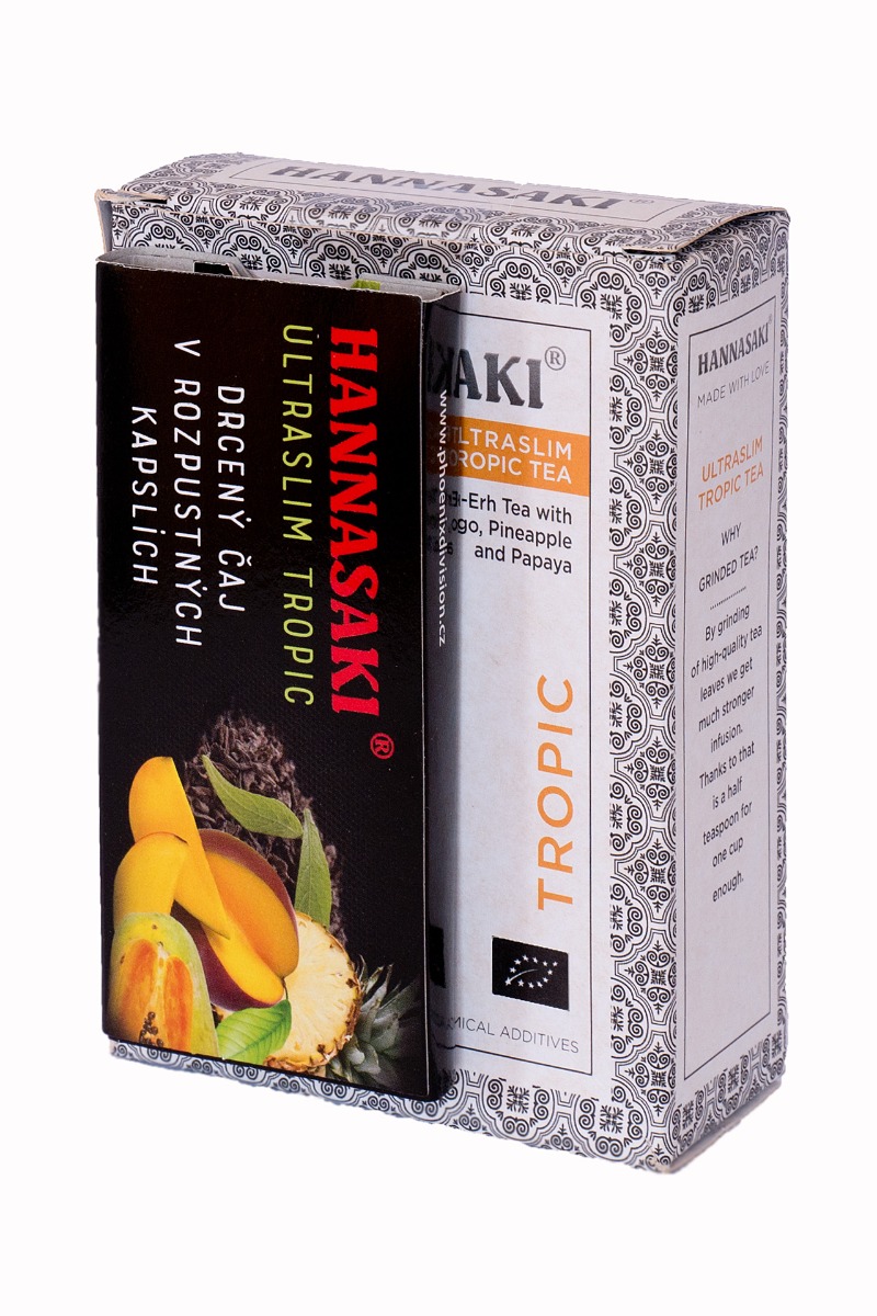 Hannasaki Duo pack Tropic set čajů 60 g + cestovní balení Hannasaki