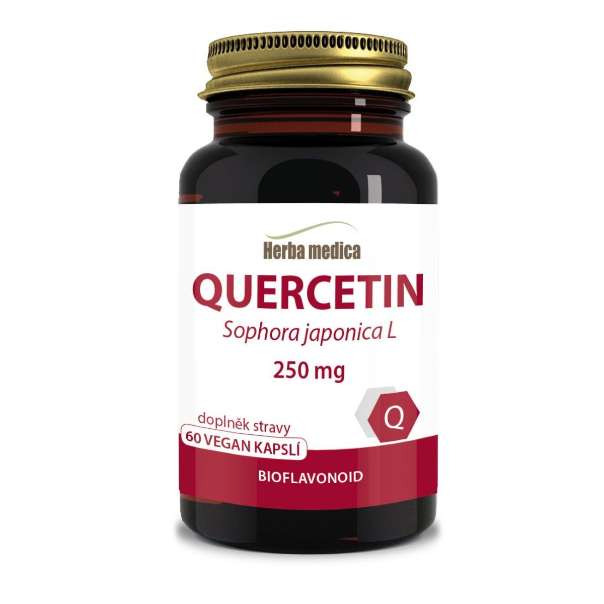 Herbamedica Quercetin Sophora japonica L 250 mg 60 kapslí Herbamedica