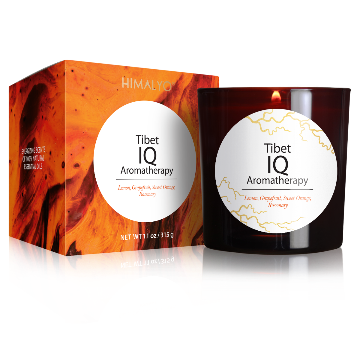 Himalyo Tibet IQ Aromatherapy Svíčka 315 g Himalyo