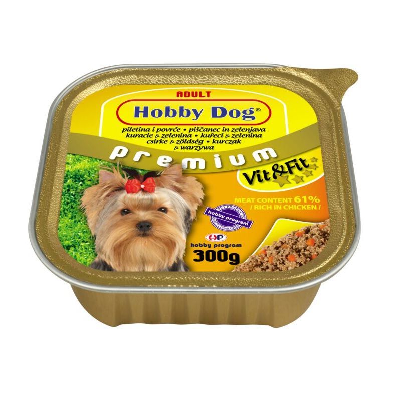 Hobby Dog Kuřecí se zeleninou konzerva 300 g Hobby Dog