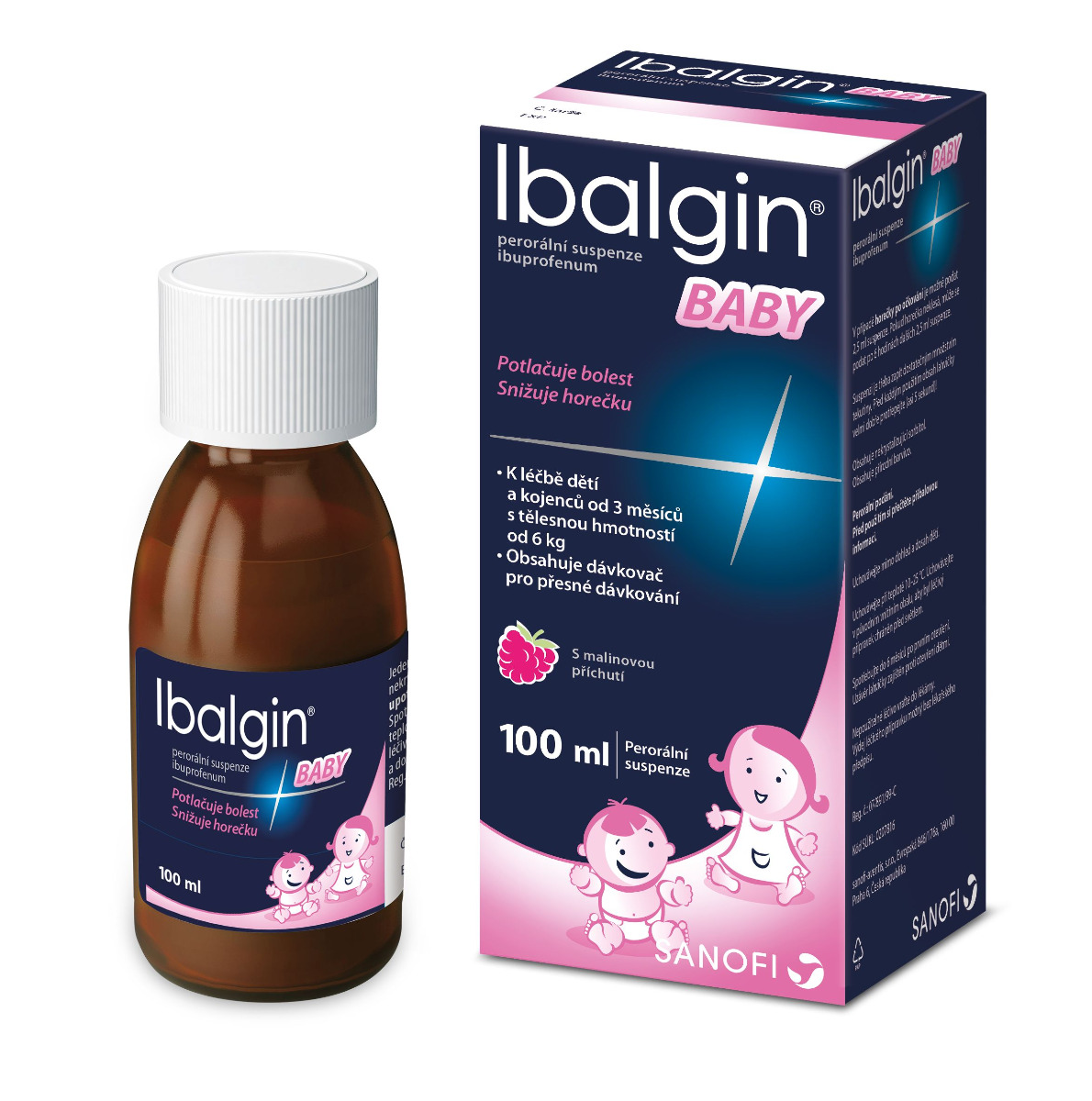 Ibalgin Baby 20 mg/ml suspenze 100 ml Ibalgin