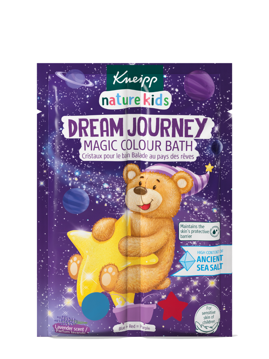 Kneipp Nature kids barevná sůl do koupele malý snílek 2x20 g Kneipp