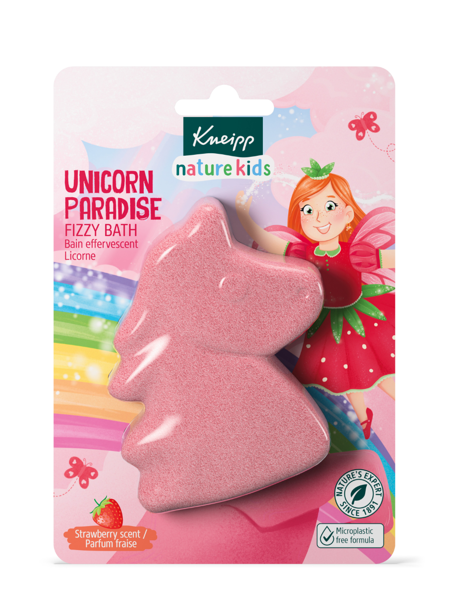 Kneipp Nature kids koupelová bomba jednorožec 85 g Kneipp