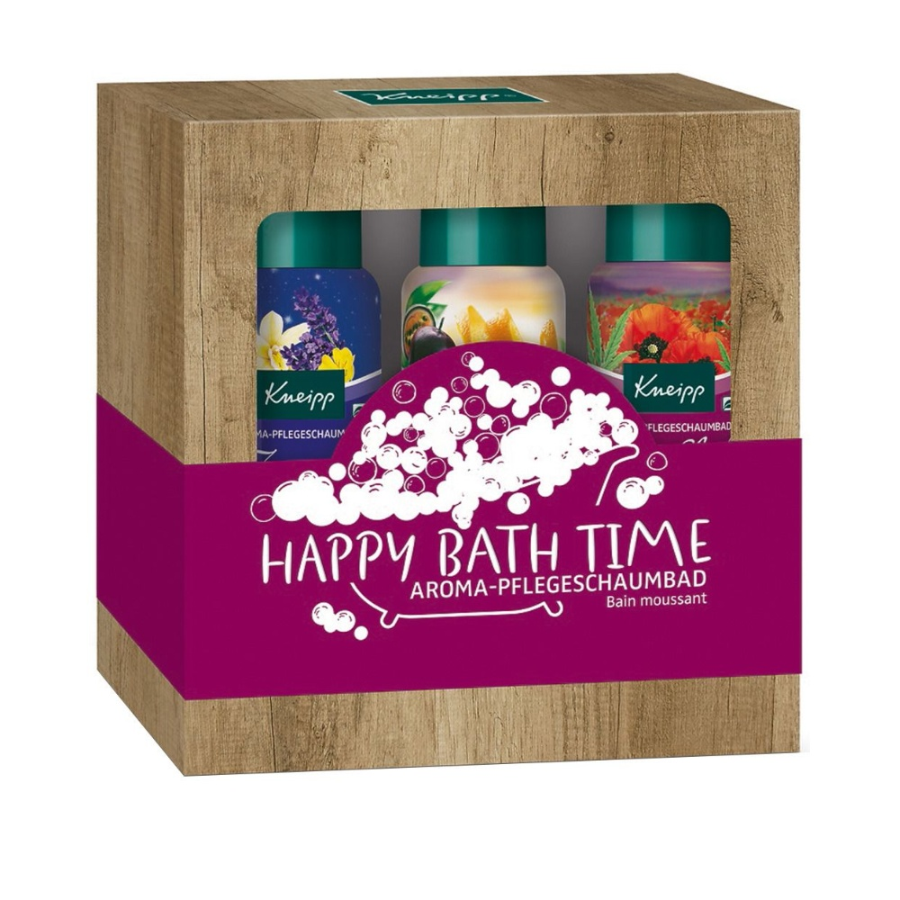 Kneipp Šťastné koupání dárková sada 3x100 ml Kneipp