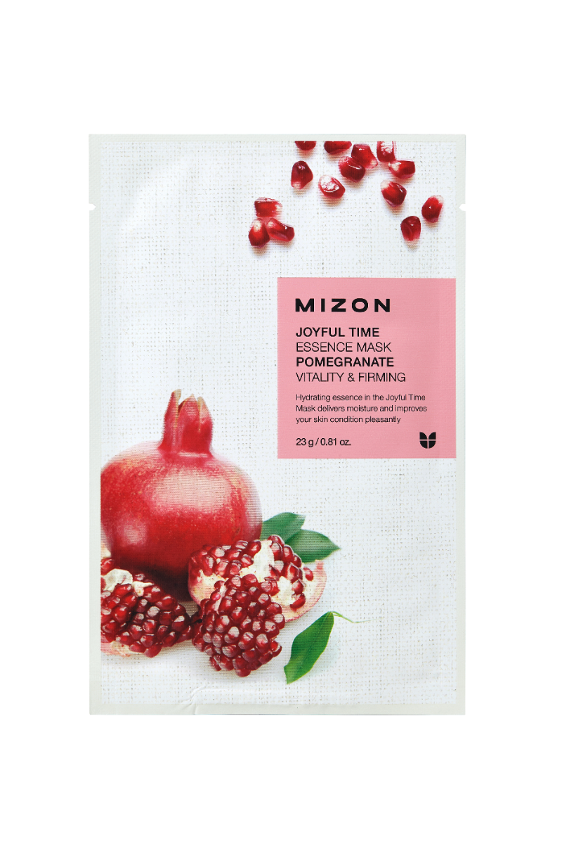 Mizon Joyful Time Essence Mask Pomegranate pleťová maska 23 g Mizon