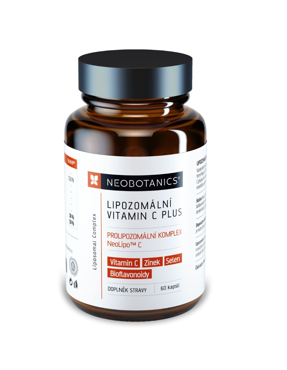 NEOBOTANICS Lipozomální vitamin C Plus 60 kapslí NEOBOTANICS