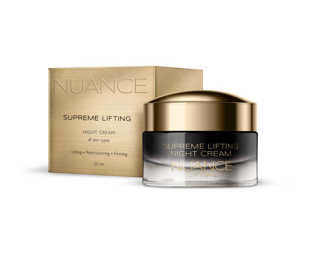 Nuance Supreme Lifting noční krém pro všechny typy pleti 50 ml Nuance