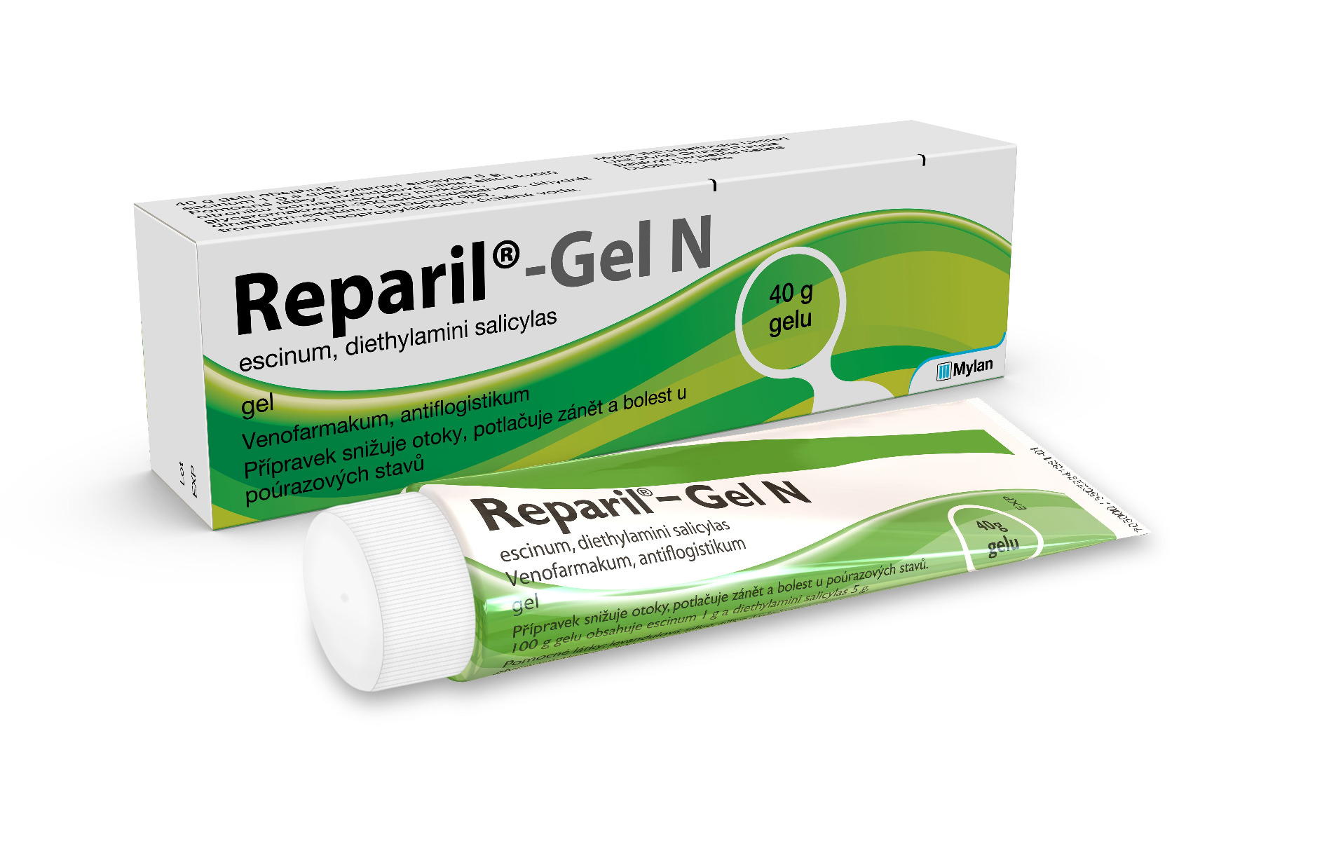 Reparil N gel 40 g Reparil