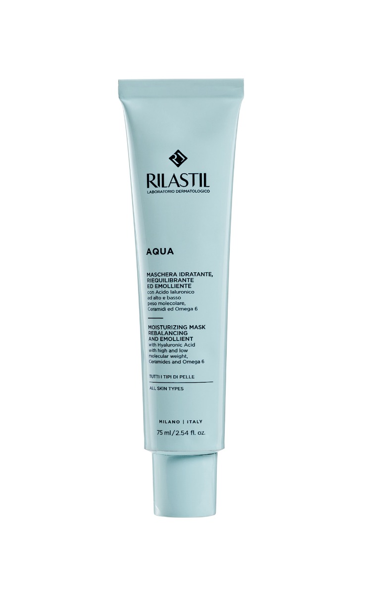 Rilastil Aqua Hydratační maska s kyselinou hyaluronovou 75 ml Rilastil