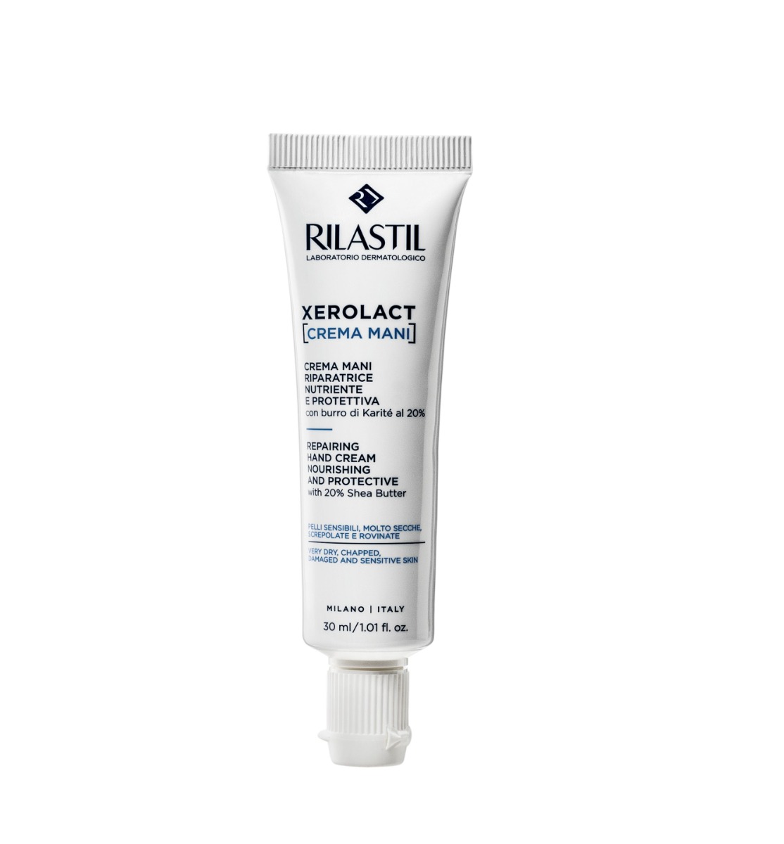 Rilastil Xerolact Regenerační krém na ruce 30 ml Rilastil