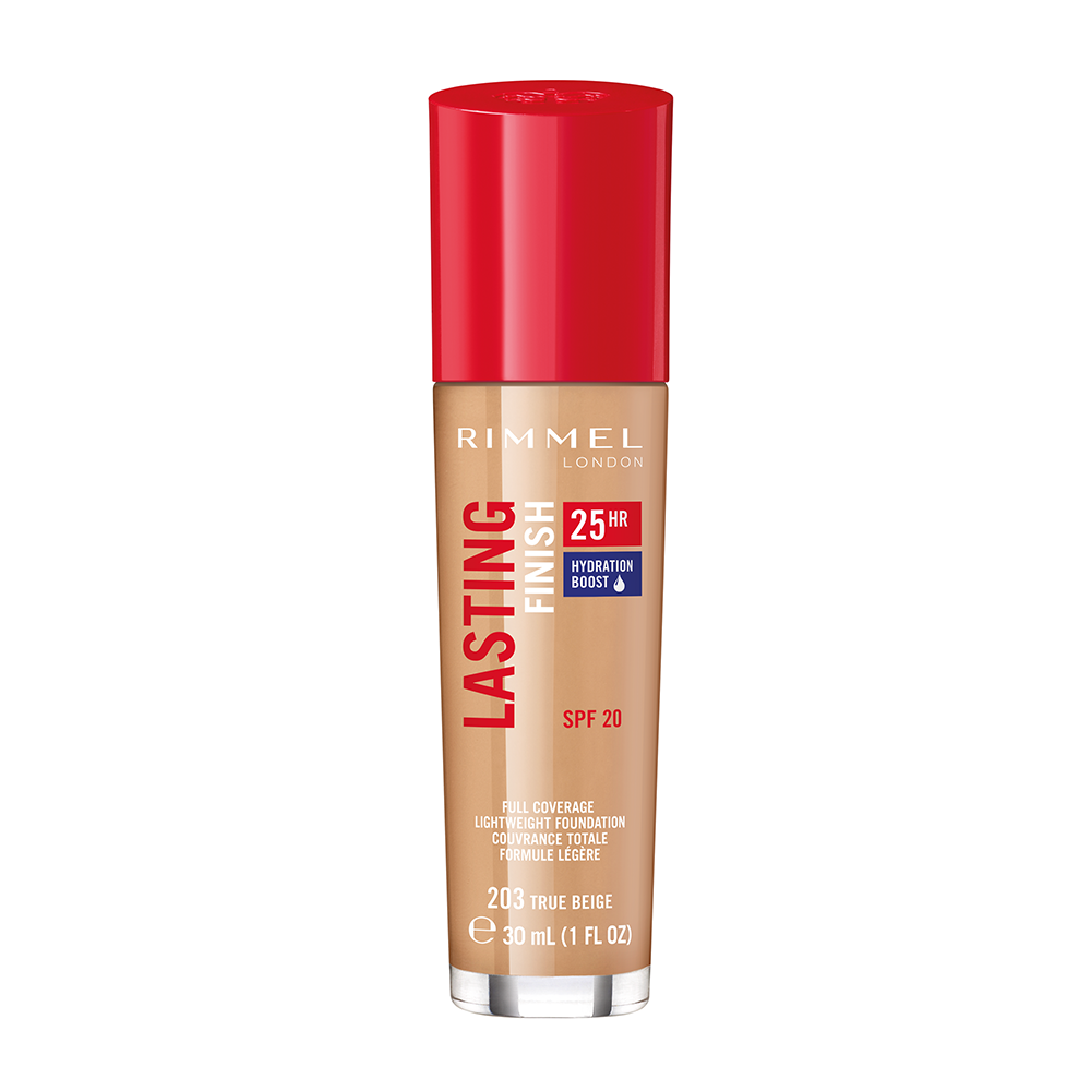 Rimmel Lasting Finish 25h 203 True Beige make-up 30 ml Rimmel