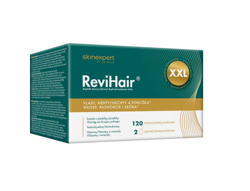 Skinexpert by Dr. Max ReviHair XXL 120 kapslí Skinexpert by Dr. Max ReviHair