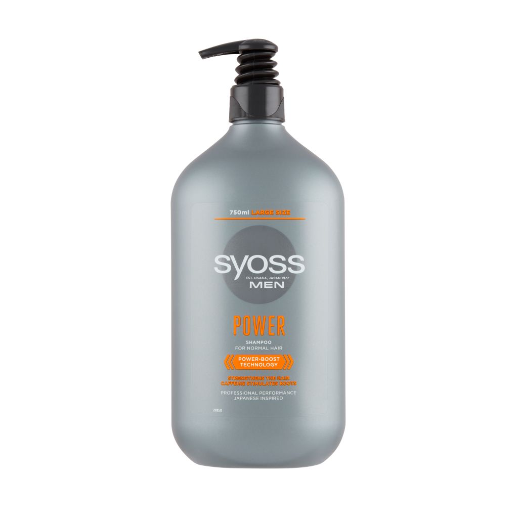 Syoss MEN Power šampon na normální vlasy 750 ml Syoss