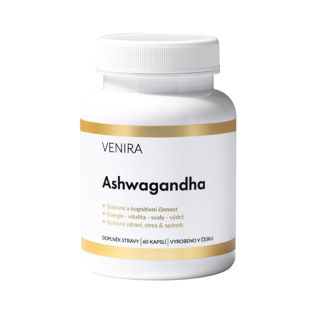 Venira Ashwagandha 60 kapslí Venira