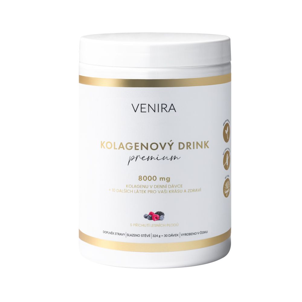 Venira Premium kolagenový drink lesní plody 324 g Venira