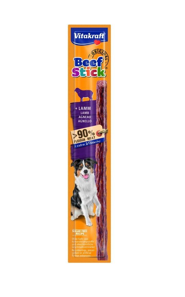 Vitakraft Beef Stick jehněčí 12 g Vitakraft