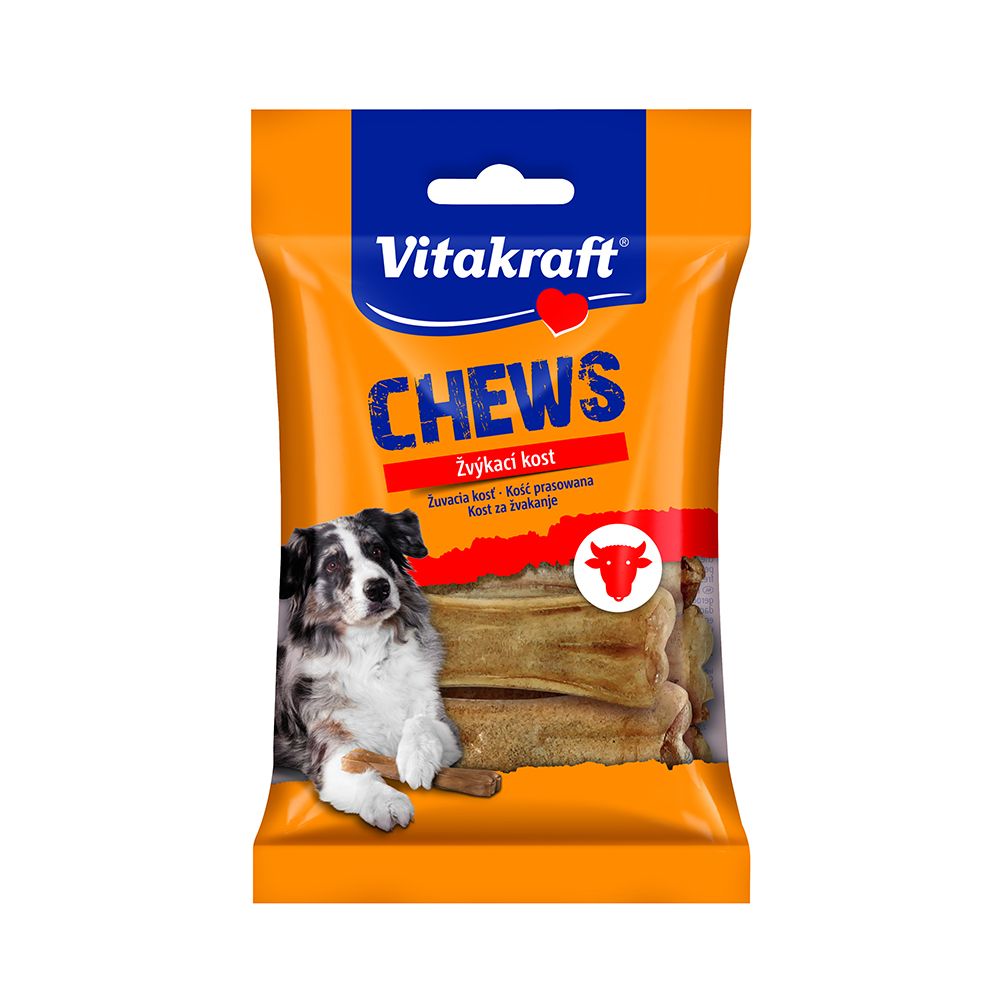 Vitakraft Chews žvýkací kost 8 cm 5 ks Vitakraft