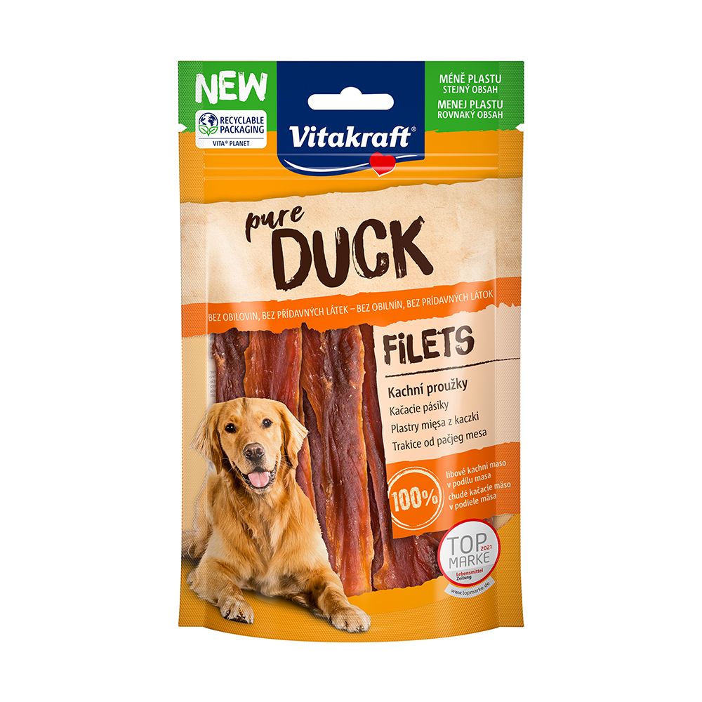 Vitakraft Duck kachní plátky 80 g Vitakraft