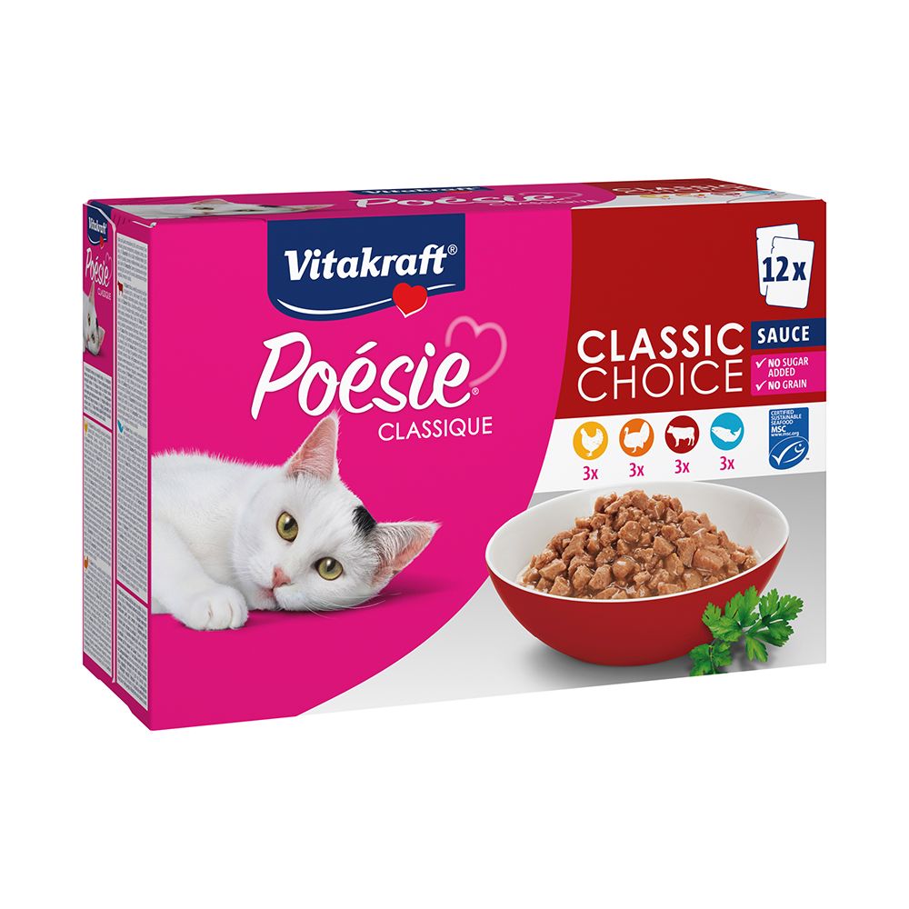 Vitakraft Poésie Classique Sauce mix 12x85 g Vitakraft