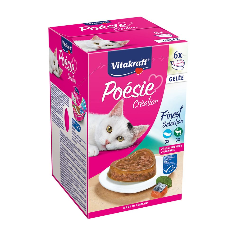 Vitakraft Poésie Création Gelée 6x85 g Vitakraft