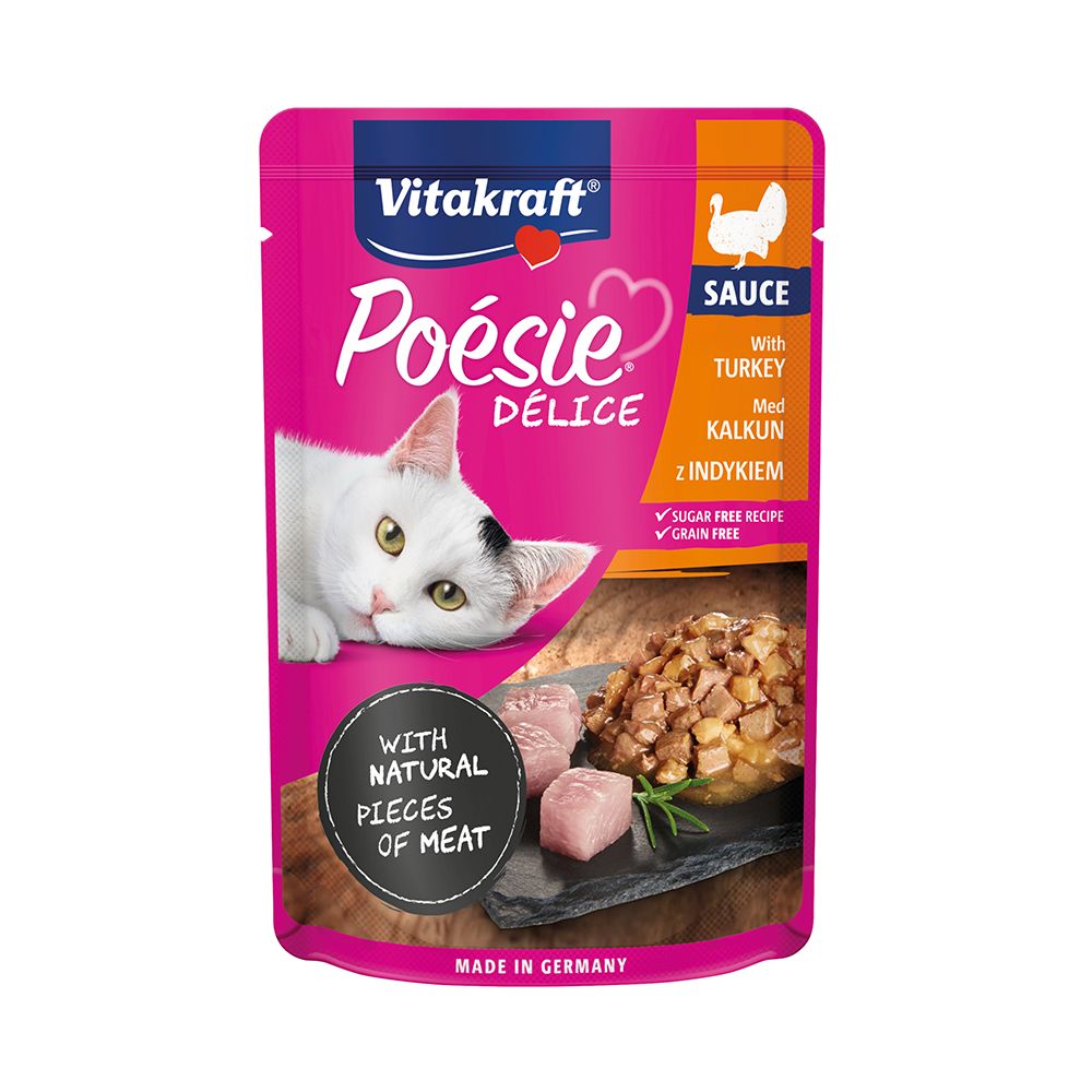 Vitakraft Poésie Délice Sauce krůtí 85 g Vitakraft