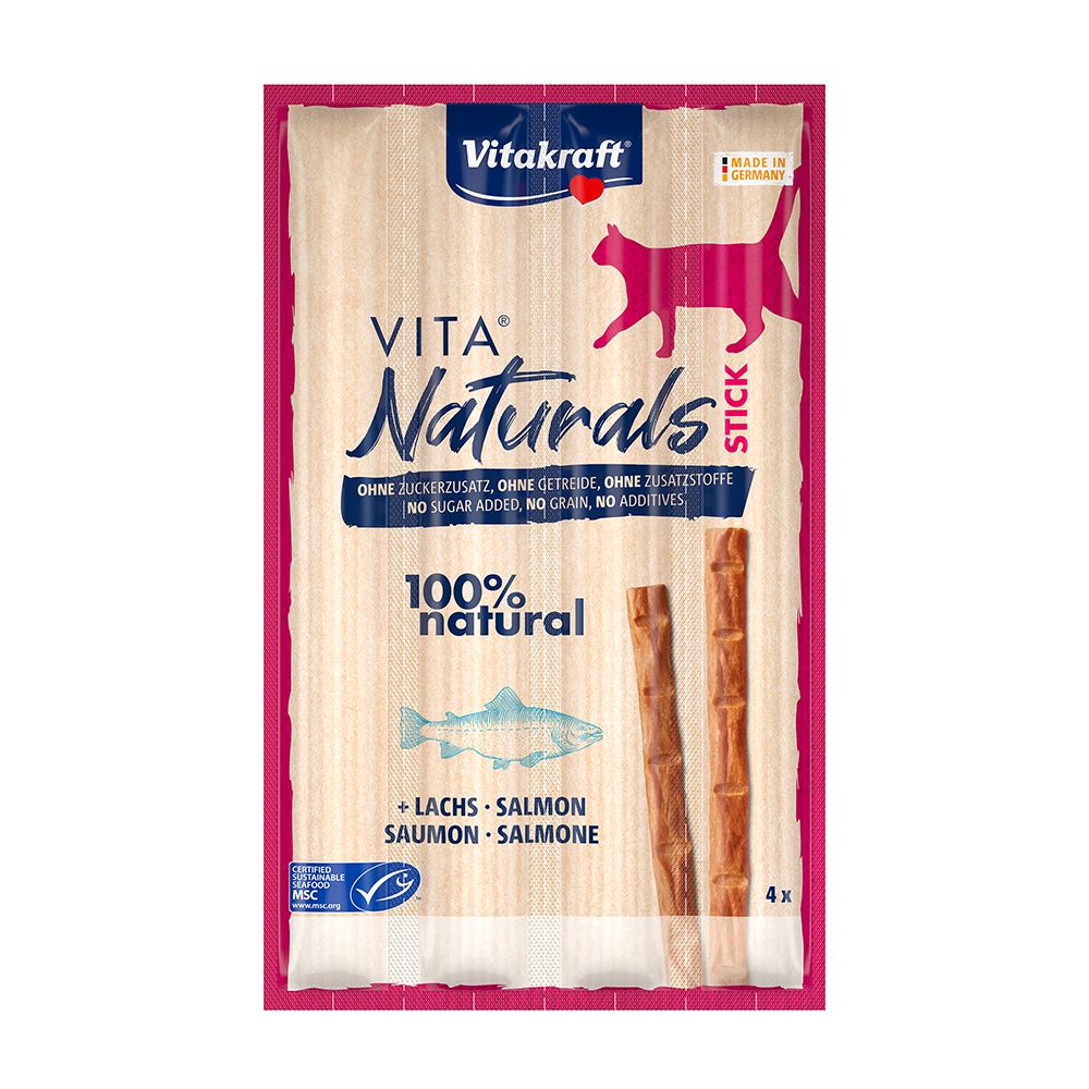 Vitakraft Vita Naturals Stick losos 4x5 g Vitakraft