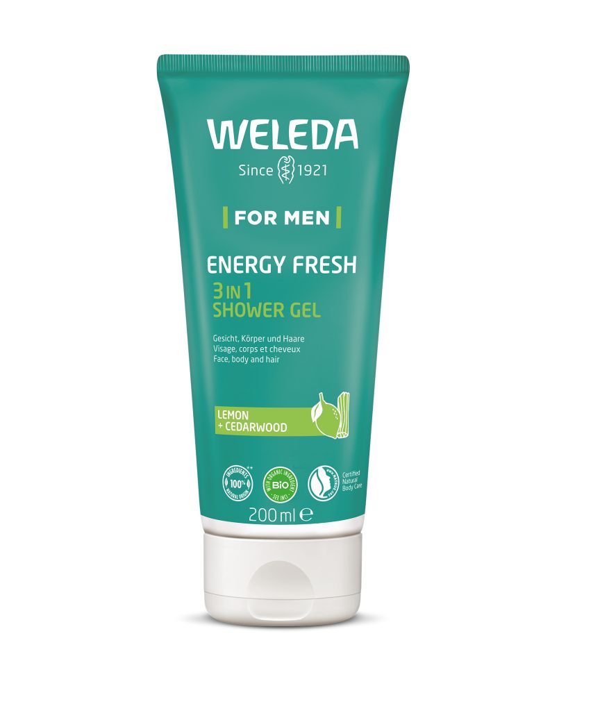 Weleda For Men Energy Fresh 3in1 sprchový gel 200 ml Weleda