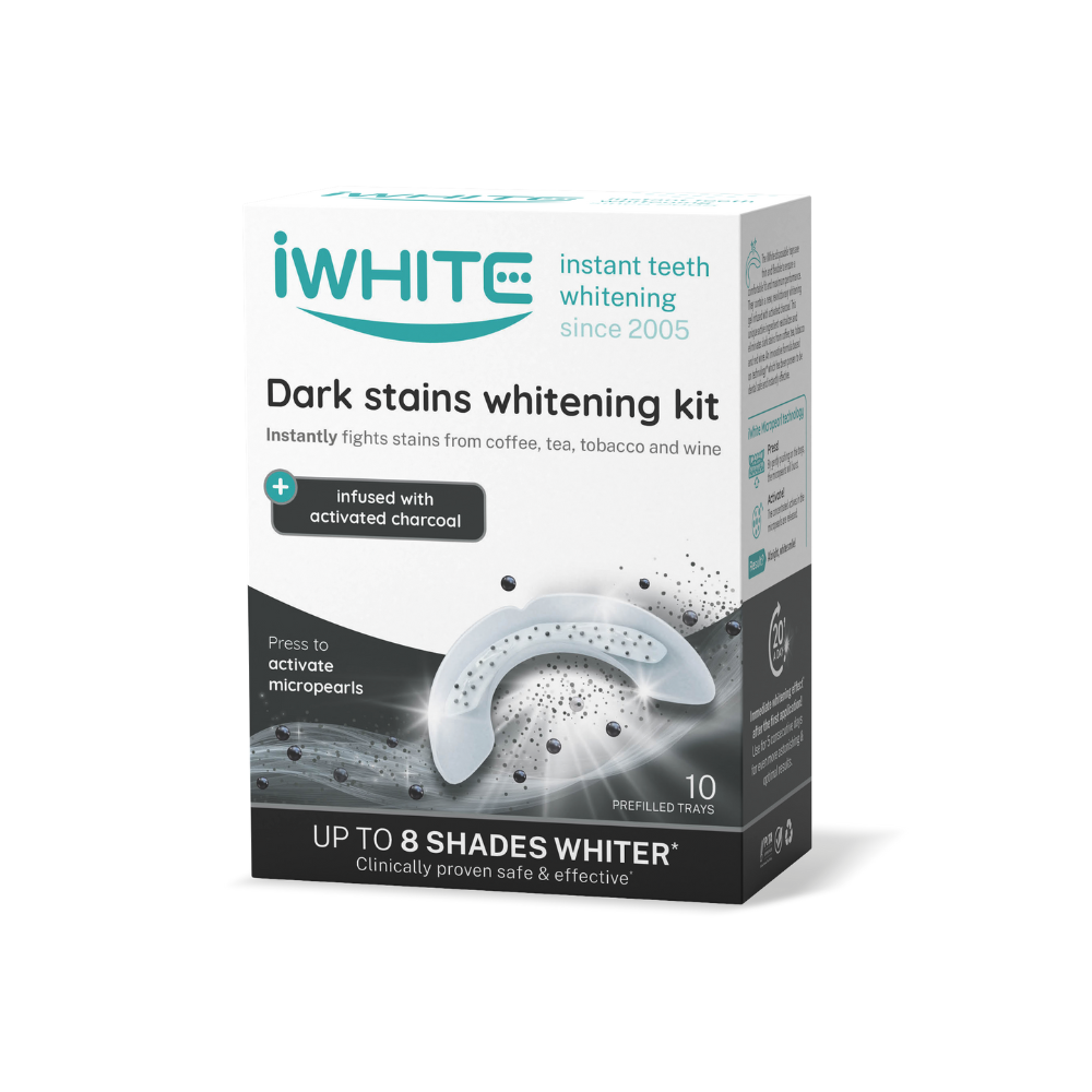 iWhite Dark Stains sada na bělení zubů 10x0