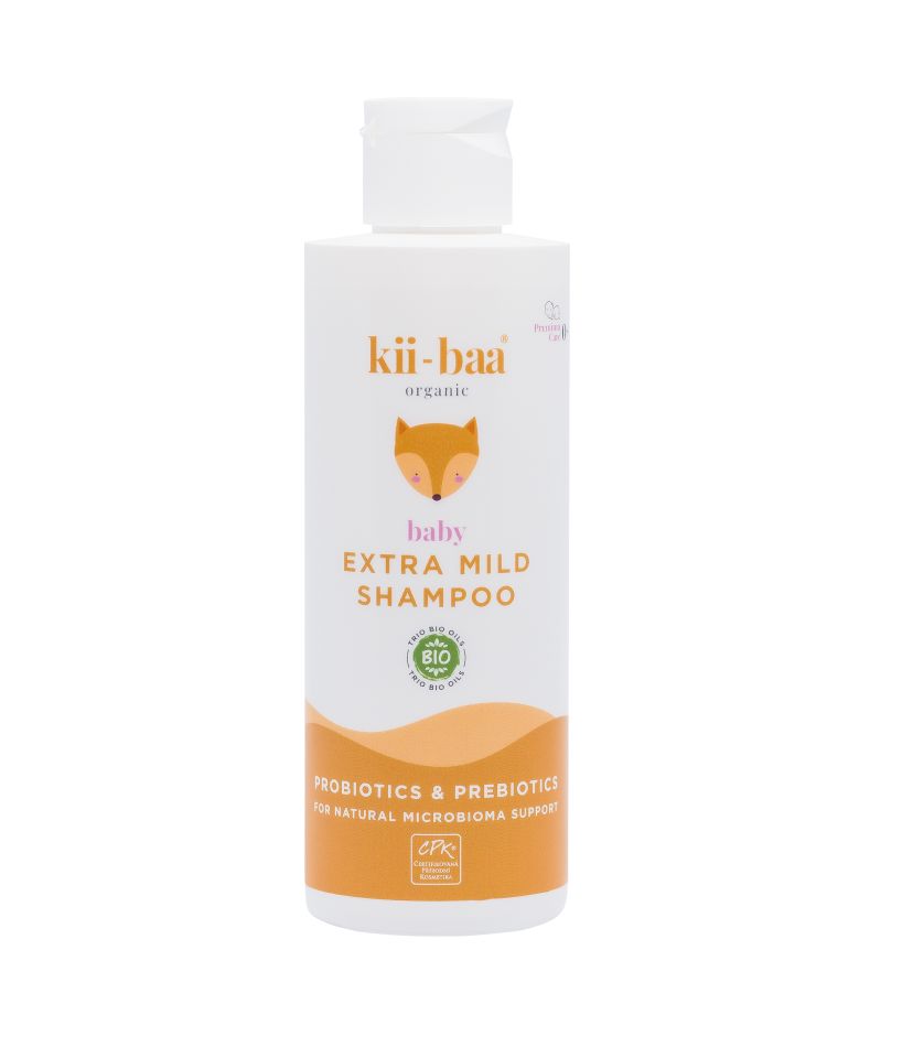 kii-baa organic Baby Extra jemný šampon s pro/prebiotiky 200 ml kii-baa organic