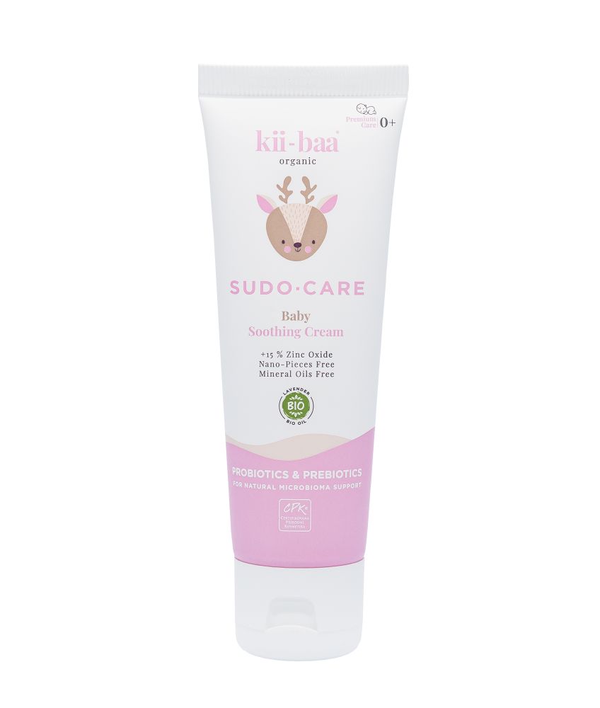 kii-baa organic Baby SUDO-CARE zinková mast s pro/prebiotiky 50 g kii-baa organic