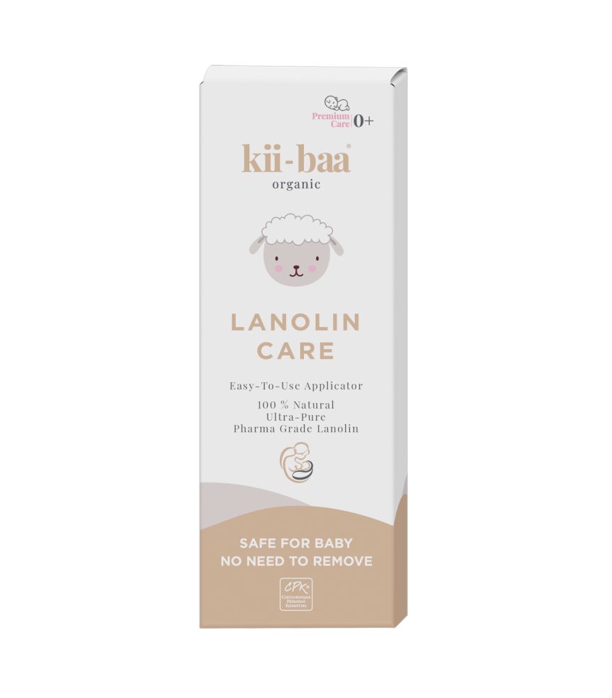 kii-baa organic Lanolin Care Lanolinová mast 100% 30 g kii-baa organic