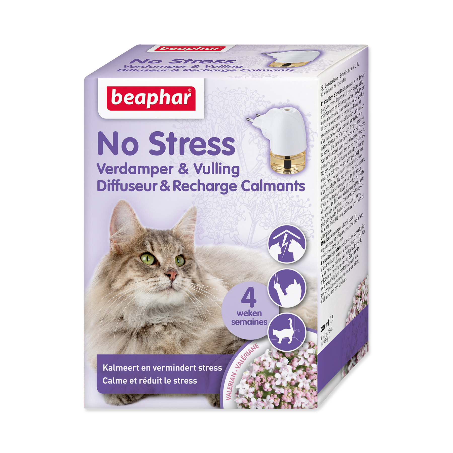 Beaphar No Stress pro kočky sada s difuzérem 30 ml Beaphar