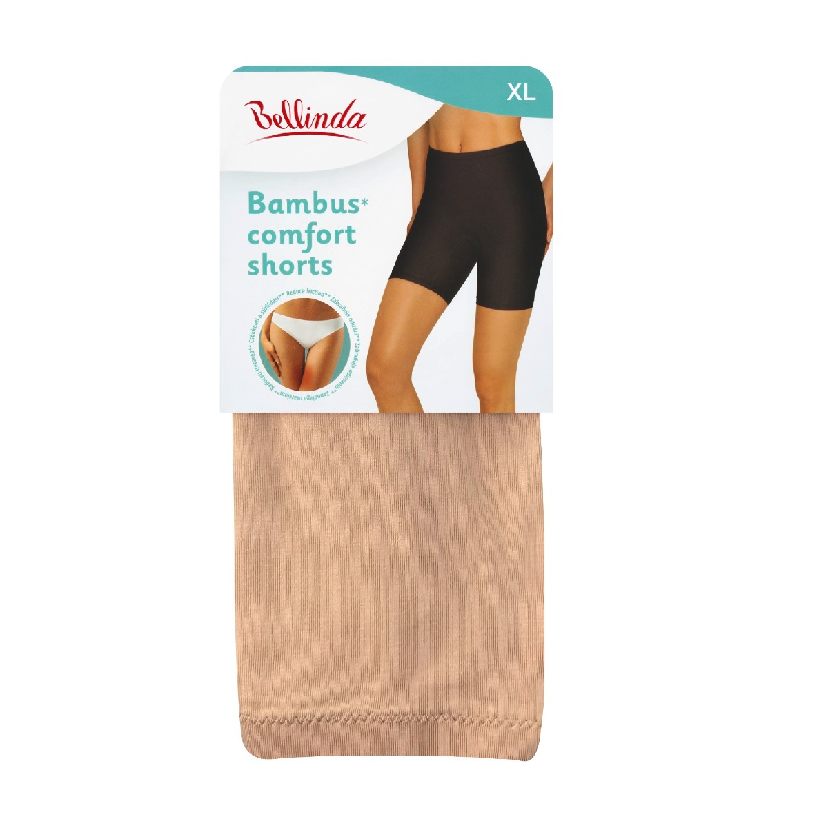 Bellinda BAMBUS Comfort Shorts vel. XL dámské spodní šortky béžové Bellinda