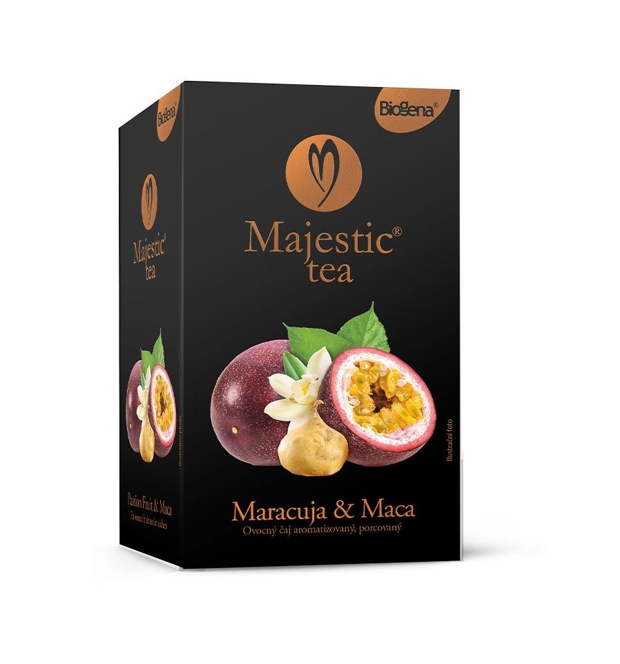 Biogena Majestic Tea Maracuja & Maca porcovaný čaj 20x2