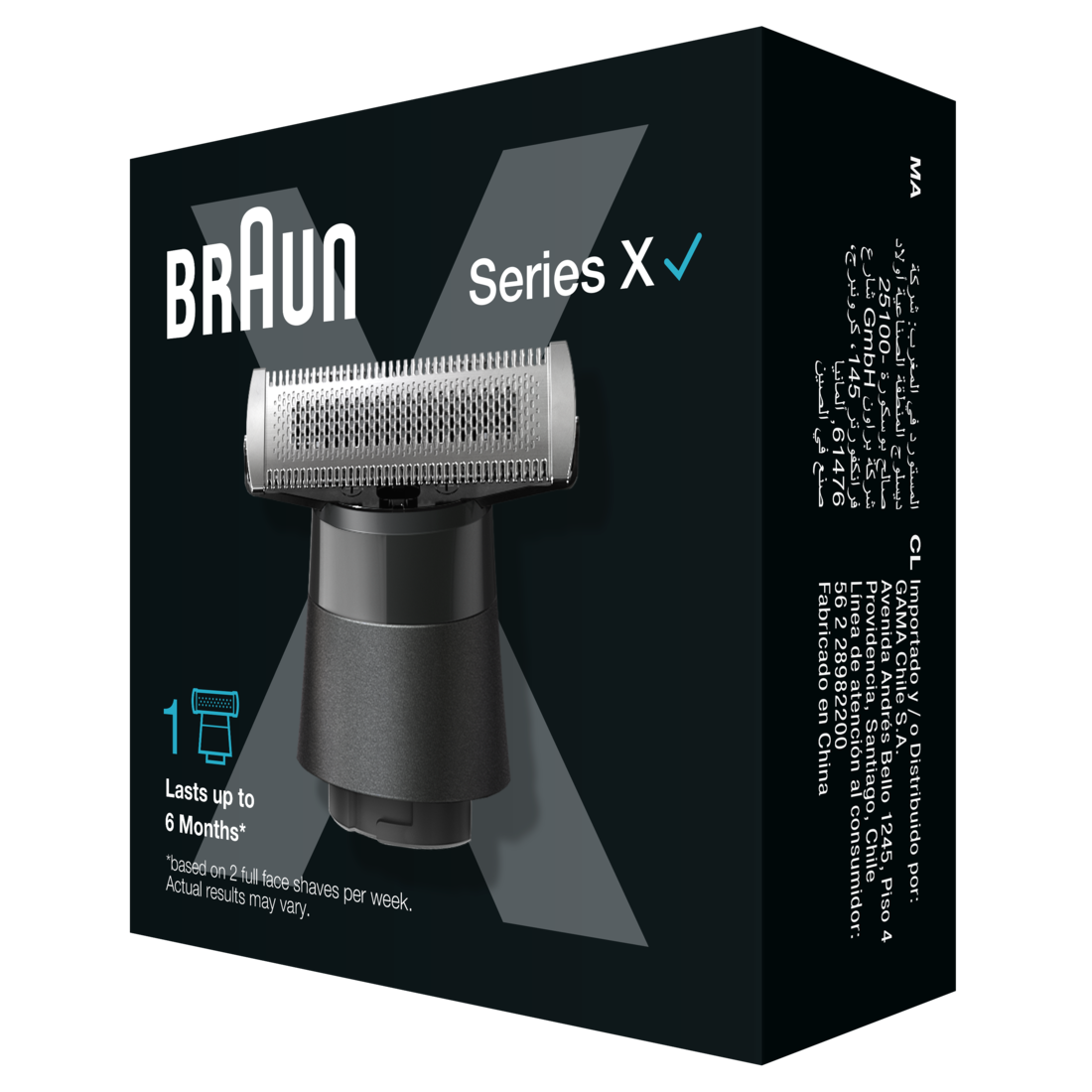 Braun XT20 náhradní holicí břit 1 ks Braun