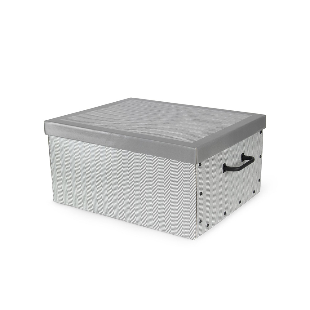 Compactor Boston 50 x 40 x 25 cm skládací úložná krabice šedá Compactor
