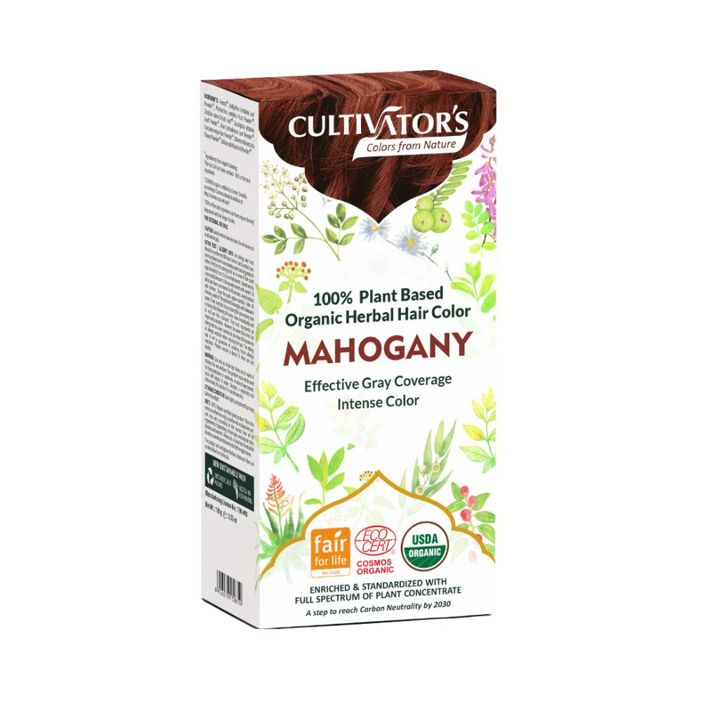 Cultivator Rostlinná barva na vlasy BIO 100 g mahogany Cultivator