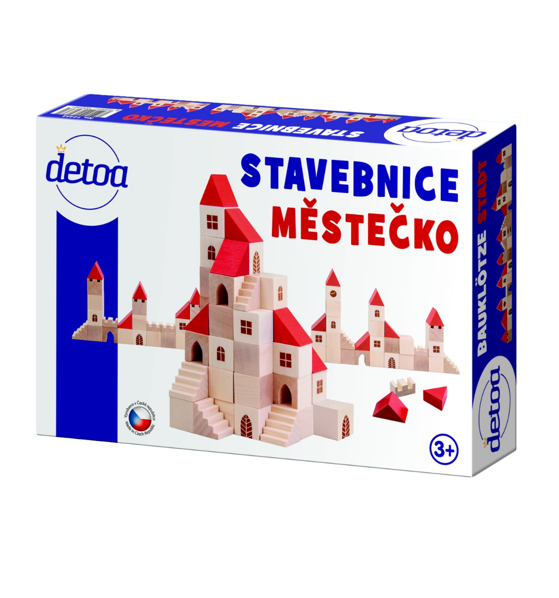 Detoa Stavebnice Městečko 1 ks Detoa