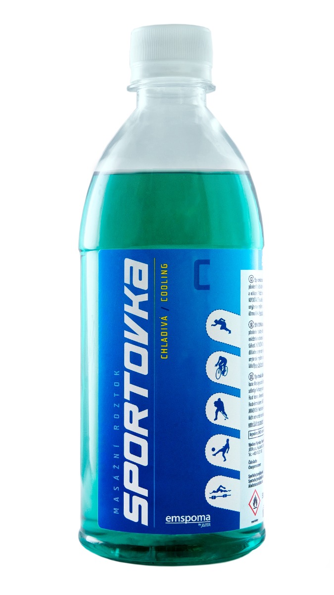 EMSPOMA SPORTOVKA chladivá masážní roztok 500 ml EMSPOMA